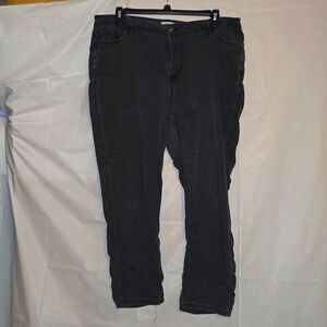 Catherine's Black Stretch Jeggings 1X